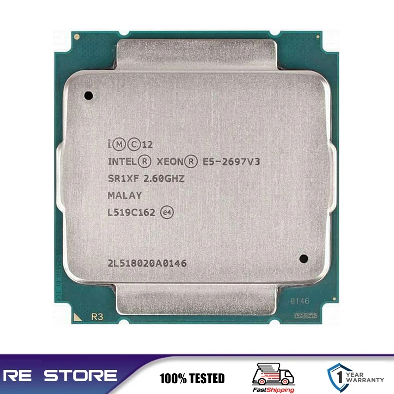Intel Xeon E5 2697V3 2697 V3 1 - Gold 6248R incelemesi ve fiyatı
